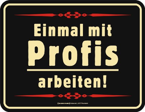 Magnet: Einmal mit Profis arbeiten von RAHMENLOS