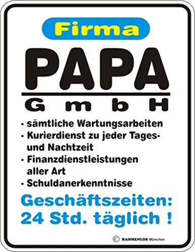 Magnet: Papa GmbH von RAHMENLOS