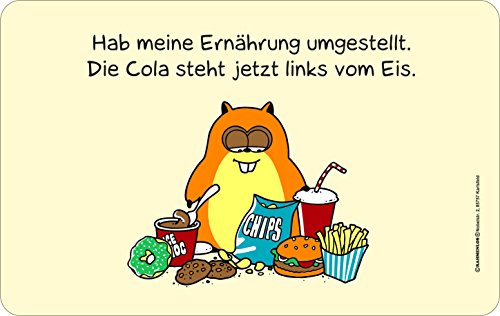 Original RAHMENLOS Brettchen für die Diät: Ernährung umgestellt von RAHMENLOS