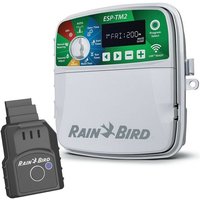 Rain Bird - Automatischer Bewässerungsprogrammierer ESP-TM2 6 Innenzonen + WLAN-Link-Modul von RAIN BIRD