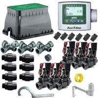 Rain Bird - Profi-Bewässerungsset – Automatisches 6 Zonen System 9V für 32mm Rohrautomatisches Bewässerungsset mit 6 Zonen 9V Rain Bird - Profi-Bewässerungsset – Automatisches 6 Zonen System 9V für 32mm Rohrautomatisches Bewässerungsset mit 6 Zonen 9V von RAIN BIRD