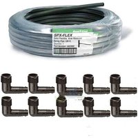 Rain Bird SPX-Flex Schlauch 30 m + 10 Bogen 16 mm x 3/4'' SBE050 von RAIN BIRD