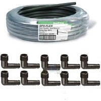 Rain Bird - SPX-Flex Schlauch 30 m + 10 Bogen 16 mm x 1/2'' SBE075 von RAIN BIRD