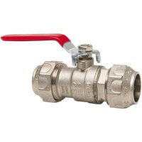 Rain - Messing-Kugelhahn d25 für Rohr aus Polyethylen von RAIN