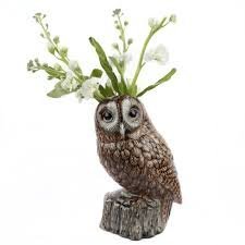 Blumenvase Tawny Owl Blumenvase Tawny Owl von Quail