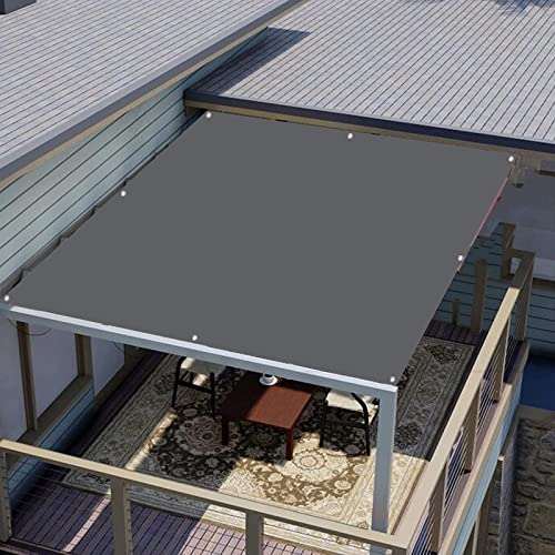 RAINCL Rechtwinklig Sonnensegel Sonnenschutz，außen Sonnenschutz 185GSM Polyester Wasserdicht Schatten Abdeckung Für Terrassen Hinterhof Garten Carport，62 Größen (Color : Anthracite, Size : 1.5x2m) von RAINCL