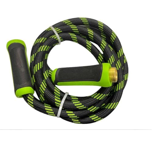 4,5 m langer Gartenschlauch – knickfreier 304 Metall kurzer Gartenschlauch – 10-Modus-Düse, Messinganschluss, Drehgriff, Lochung, flexibler Schlauch, leicht 4,5 m langer Gartenschlauch – knickfreier 304 Metall kurzer Gartenschlauch – 10-Modus-Düse, Messinganschluss, Drehgriff, Lochung, flexibler Schlauch, leicht von RAINPOINT