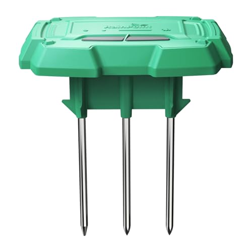 RAINPOINT WiFi Bodenfeuchtigkeitssensor TCS005FRF Muss mit WLAN Bewässerungscomputer TTV103WRF oder TTV203WRF, und WiFi-Hub TWG004WRF verwendet Werden, RainPoint Tuya App-Steuerung (2.4GHz von RAINPOINT