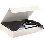 RAJA Geschenkbox Karton, Glanzlackpapier 265 (B) x 65 (T) x 375 (H) mm Elfenbein 10 Stück von RAJA