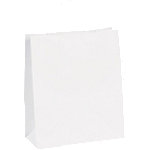 RAJA Tragetasche Papier Weiß 20 x 44 x 40 cm 50 Stück von RAJA