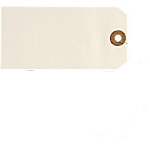 RAJA Hängeetiketten Karton, Metall Beige 5,1 x 10 cm 1000 Stück von RAJA