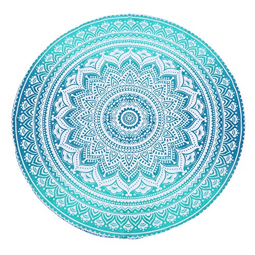 RAJRANG BRINGING RAJASTHAN TO YOU Tapestry-Cotton Sheeting-Sea Green-Screen Printing-1-Pcs-D-48 von RAJRANG BRINGING RAJASTHAN TO YOU