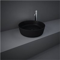 Rak Feeling Aufsatz-Waschbecken FEECT4200504A rund, 42cm, schwarz matt Rak Feeling Aufsatz-Waschbecken FEECT4200504A rund, 42cm, schwarz matt von RAK CERAMICS