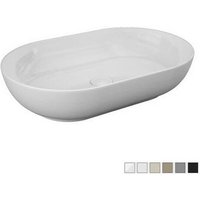 Rak Ceramics - Feeling ovales Aufsatzwaschbecken – Mattschwarz von RAK CERAMICS