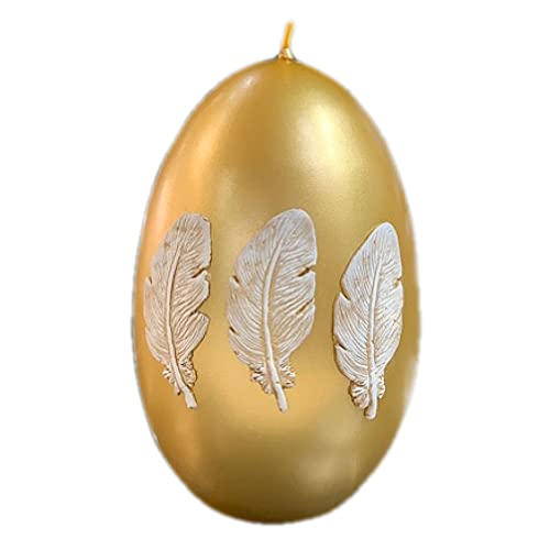 RAK Kerze Riesenei Osterei Deko Osterkerze 4585 großes Ei Gold 120/210 von RAK