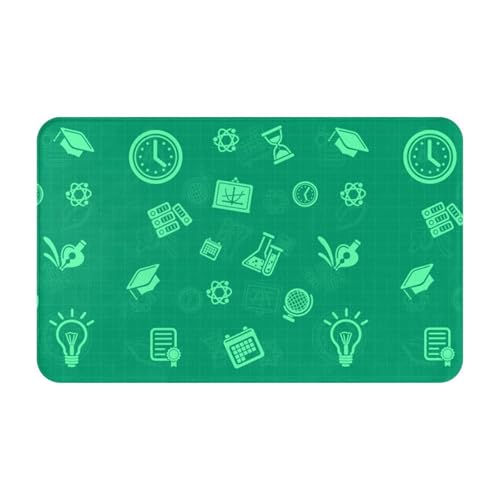 RAKFURF Teppich, maschinenwaschbar, mit rutschfester Unterseite, Cartoon-Möbel, bedruckt, Vintage-Stil, Heimdekoration, Bodendekoration, Teppichmatte für Wohnzimmer, Schlafzimmer, Badezimmer, Küche RAKFURF Teppich, maschinenwaschbar, mit rutschfester Unterseite, Cartoon-Möbel, bedruckt, Vintage-Stil, Heimdekoration, Bodendekoration, Teppichmatte für Wohnzimmer, Schlafzimmer, Badezimmer, Küche von RAKFURF