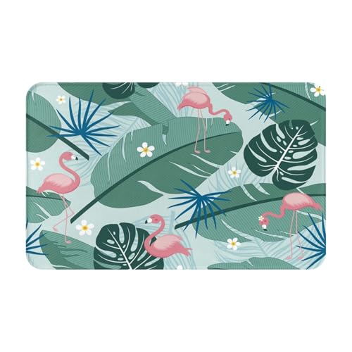 RAKFURF Teppich, maschinenwaschbar, mit rutschfester Unterseite, Pflanzen, Tiere, Blätter, Kranich, bedruckt, Vintage, Heimdekoration, Bodendekoration, Teppichmatte für Wohnzimmer, Schlafzimmer RAKFURF Teppich, maschinenwaschbar, mit rutschfester Unterseite, Pflanzen, Tiere, Blätter, Kranich, bedruckt, Vintage, Heimdekoration, Bodendekoration, Teppichmatte für Wohnzimmer, Schlafzimmer von RAKFURF