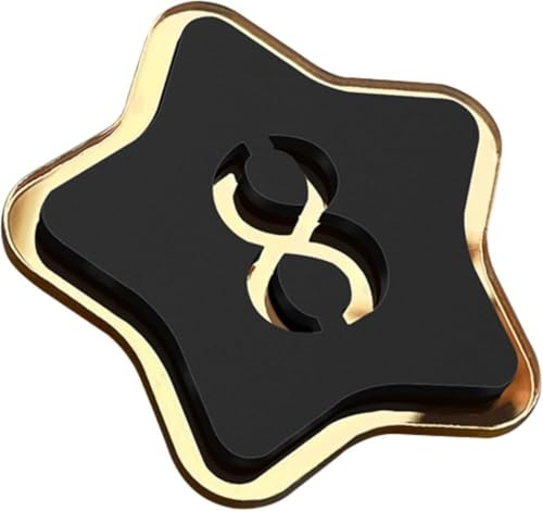 Acryl-Nummernschild-Aufkleber, Zimmernummern-Türschild, for Cafés im Freien, Schlafsäle, Restaurants, Schließfächer, Hotels, rundes Schließfach-Nummernschild(6cm Star,21-40) von RAKKYOFD