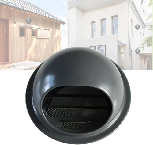 RAKKYOFD Entlüftungsöffnung aus Edelstahl, runde Lüftungskaminhaube, Entlüftungsabdeckungen for Trockner im Freien, Lüftungsgitter, for Badezimmer, Küche, Klimaanlage, Garage, Wohnmobil, Dunstabzugsha von RAKKYOFD
