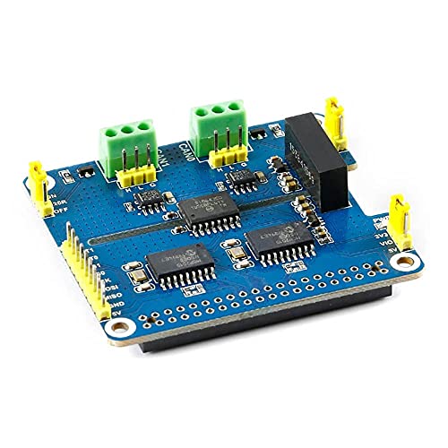 RAKSTORE 2-Kanal-Erweiterungsplatine für Raspberry Pi mit MCP2515 SN65HVD230 von Rakstore