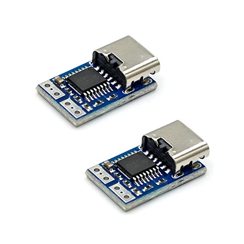 RAKSTORE 2 x Typ-C PD Decoy Modul PD23.0 auf DC DC DC Trigger Adapter Kabel QC4 Ladegerät 12 V PDC004-PD von RAKSTORE