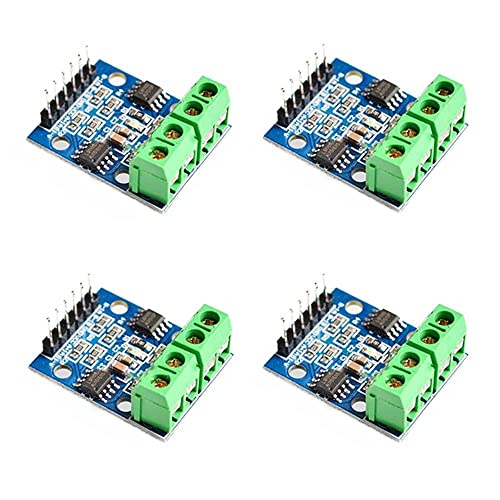 RAKSTORE 4 Stück L9110S H-Bridge Schrittmotor Dual DC Schrittmotor Treiber Controller Board Modul von RAKSTORE