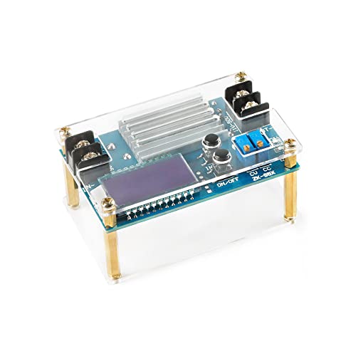 RAKSTORE DC-DC 9-45V auf 10-50V 5A Step Up Netzteil Modul Einstellbarer Boost Adapter CV CC Konverter LCD Display mit Hülle ZK-S5X von Rakstore