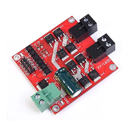 RAKSTORE DC Motor Driver Modul PWM Regulierung Positive Negative Rotate Optokoppler Isolation L298 7A 160W Dual H-Bridge von RAKSTORE