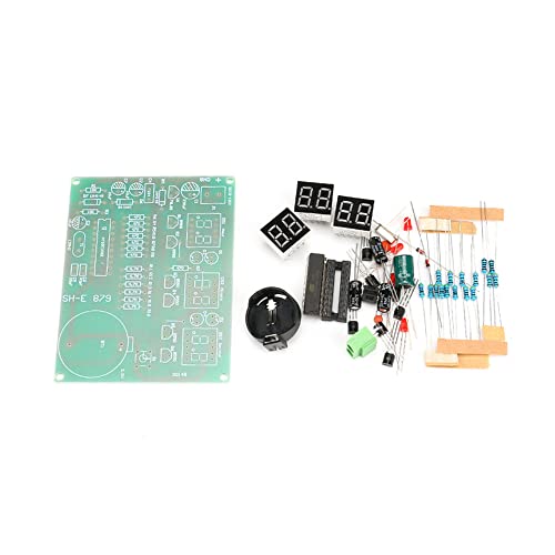 RAKSTORE DIY Kits AT89C2051 Elektronische Uhr Digital Tube LED Display Suite Elektronische Module Teile und Komponenten von RAKSTORE