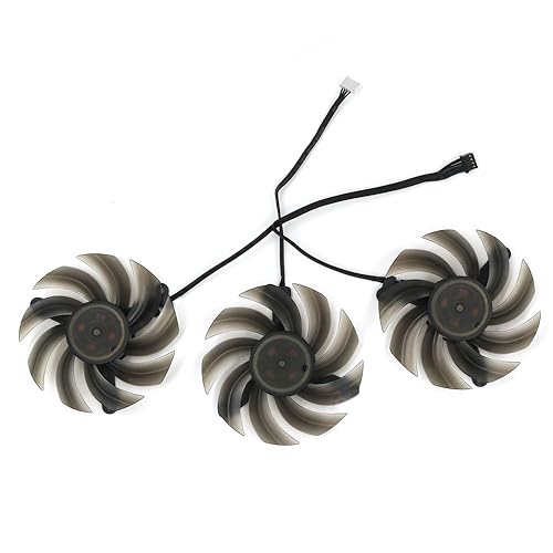 RAKSTORE FD8015U12D Graphics Card Cooling Fan kompatibel mit Palit RTX 3080 3080Ti RTX 3090 GamingPro Quiet Cooler Fan von Rakstore