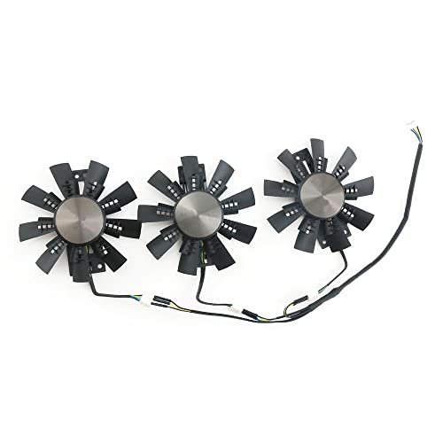 RAKSTORE GA92S2U 85mm Grafikkarten-Kühlungslüfter für ZOTAC GTX 1070/1070 Ti/1080 AMP Extreme, 8.5 cm, Desktop, 4-polig, 10 dB, Luftkühlung von Rakstore