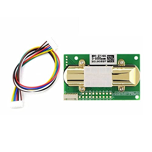 RAKSTORE MH-Z14A NDIR Infrarot CO2 Sensor Modul Kohlendioxid Monitor Sensor 0-5000ppm UART PWM Analog Spannung Signalausgang von Rakstore