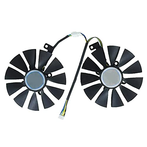 RAKSTORE PLD09210S12HH 87mm Graphics Card Cooling Fan Compatible with ASUS GTX 1060 GTX 1070 RX 480 Dual Cooler Fan von RAKSTORE