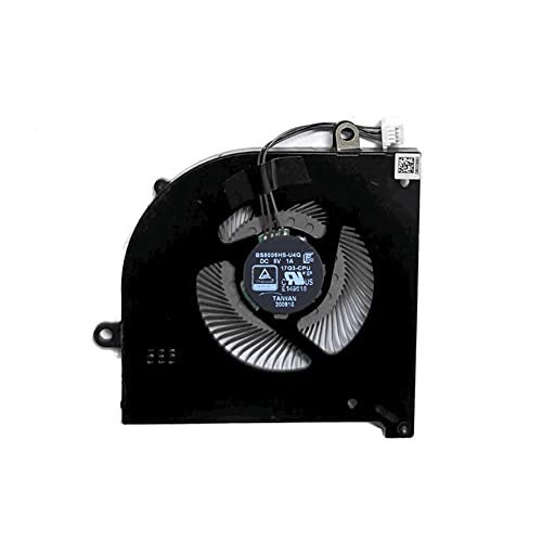 RAKSTORE Replacement Laptop CPU Cooling Fan Compatible with MSI Creator17 GS76 WS76 MS-17M1 Quiet Cooler Fan BS5005HS U4Q U3J (CPU fan) von Rakstore