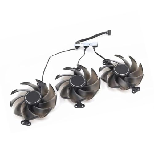 RAKSTORE TH9520B2H-PCB01 Graphics Card Cooling Fan Compatible with Palit RTX 4070 Ti RTX 4080 RTX 4090 GameRock Quiet Cooler Fan (3 Pcs) von RAKSTORE