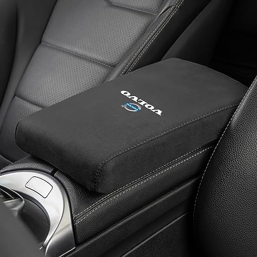 RAKTDA Armlehnen Polster Auto, Für Volvo V60 2013 2014 2015 2016 2017 2018 Auto Decor Zubehör Mittelkonsole Pad Sitz Box Abdeckung Armlehnenkissen,C von RAKTDA