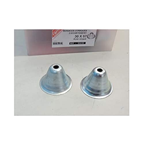 RAM CHEVILLES ET FIXATIONS 50230 Ram Rosette, Silber von RAM CHEVILLES ET FIXATIONS