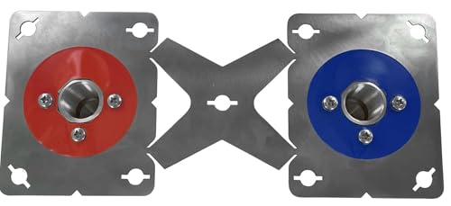 RAM CHEVILLES ET FIXATIONS RAM17112 Wasserhahn-Set, 12 Stück, Grau von RAM CHEVILLES ET FIXATIONS