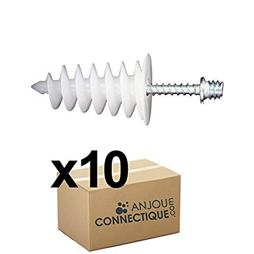 RAM – Dübel – 10 Dübel isoram mit 10 Pfoten zu schrauben 7 x 45 von RAM CHEVILLES ET FIXATIONS