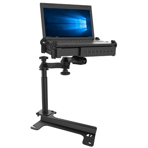 RAM MOUNTS NO-Drill Laptop Mount with Swing ARM for 2020 Ford, W126108989 (Swing ARM for 2020 Ford Explorer RAM-VB-202-A-SW1, Laptop, Passive Holder, Car, Black) von RAM MOUNTS