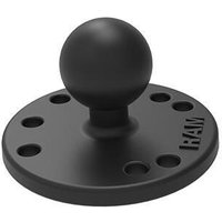 RAM MOUNTS runde Basisplatte mit B-Kugel (1 Zoll) von RAM Mounts