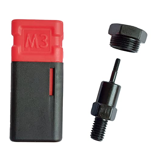 RAM TOOLS® M3 Zugdorn für Nietmutternzange | Ersatz Nietdorn für Nietmutter | Passend für RAM TOOLS Nietmutternzange | Nietdorn für Gewindehülse von RAM TOOLS