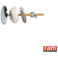 RAM - Abdeckkappe Waschbeckenloch Messing verchromt von RAM