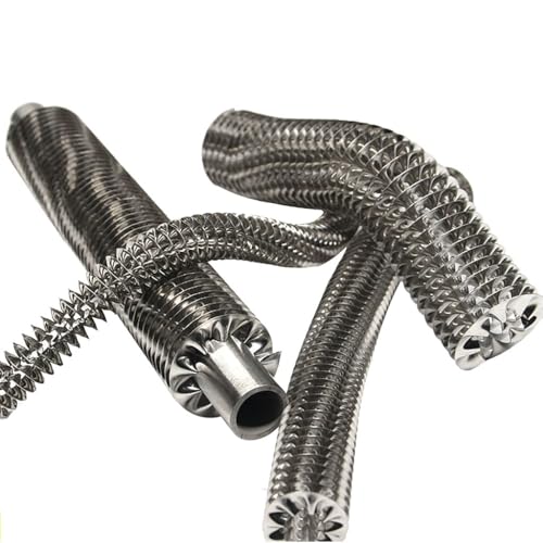1 STÜCKE 1 Mt Edelstahl-Spiralhohlrippen-Kühlkörper For Rohrkühlrohr Wärmeleitung Heizrippenrohr Trocknungskühlerteile(ID12mm height 9.5mm) von RAMBEX