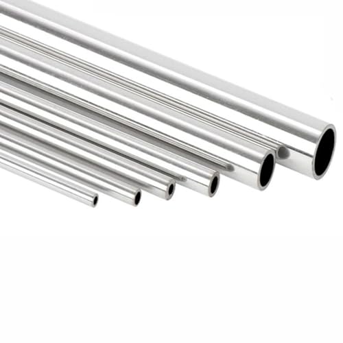 1 Stück 304 Edelstahl-Kapillarrohre, 10 X 8 Mm / 8 X 6 Mm / 12 X 10 Mm - 18 X 17 Mm Industrielle Hohle Rundrohre(7 x 6mm) von RAMBEX