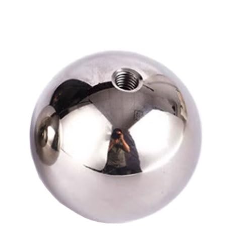1 Stück M10 Bohrkugeln Aus Edelstahl 304 Mit Innengewinde, 16 Mm, 17 18 20 25 30 45 Mm – 60 Mm, Halbloch, Sackloch, Glatte, Massive Kugelperle(22mm) von RAMBEX