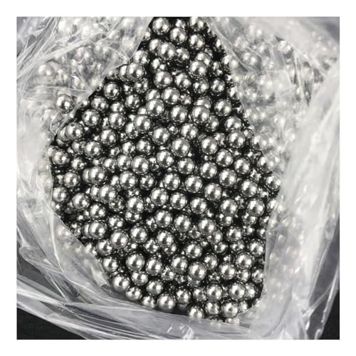 1000 Stück 5,55 Mm 6 Mm 6,35 Mm 6,5 Mm Edelstahlkugeln For Schießen Mit Schleuder, Kugeln Aus Kohlenstoffreichem Stahl(6mm) von RAMBEX