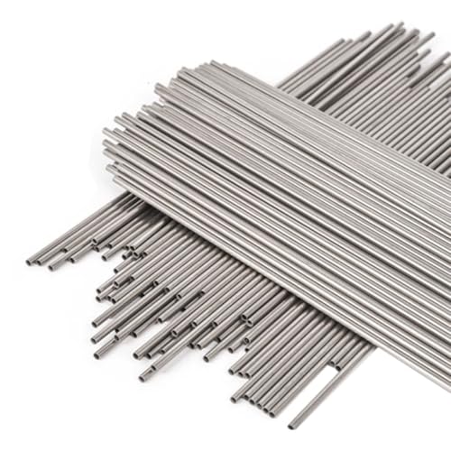5 Stück 250 Mm Kapillarrohr Aus Edelstahl 304, 1 X 0,6 Mm – 2 X 1,6 Mm, Nahtloses, Hohles, Rundes Stahlrohr For Die Industrie(2 x 1.6mm) von RAMBEX