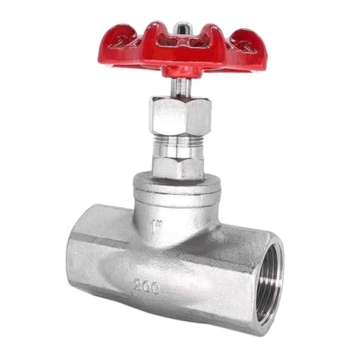 Edelstahl-Kugelhahn, 1/2" 3/4" 1" 1-1/4" 1-1/2" 2" Gewinde B-Typ Hochtemperatur-Dampfwasserzähler-Kugelhahn, 1 Stück(3/4" DN20) von RAMBEX