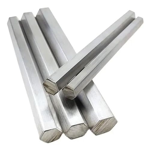 Sechskantstange Aus Edelstahl 304, 100 Mm Lang, Sechseckig, Gegenüberliegende Seite 5 6 7 8 9 10 12 14 15 16 20 22–26 Mm, Massive Metallstange, 1 Stück(15mm) von RAMBEX